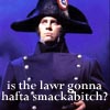 is the lawr gonna hafta smackabitch?